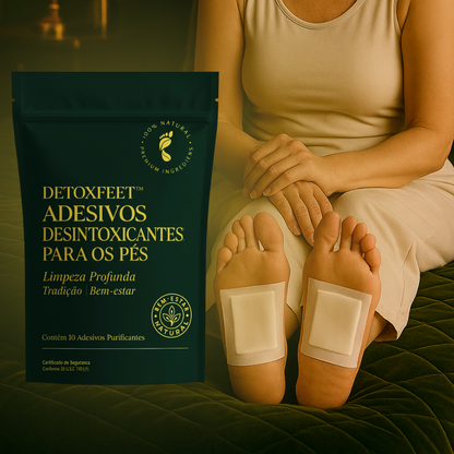 DETOXFEET™ – DESINTOXICA, DESCANSA E RENOVA DURANTE A NOITE
