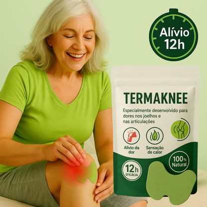 TERMAKNEE™ - ADESIVOS TERAPÊUTICOS PARA O ALÍVIO DAS DORES NOS JOELHOS E ARTICULAÇÕES