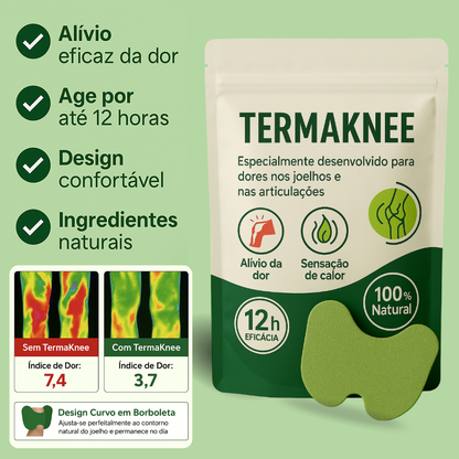 TERMAKNEE™ - ADESIVOS TERAPÊUTICOS PARA O ALÍVIO DAS DORES NOS JOELHOS E ARTICULAÇÕES
